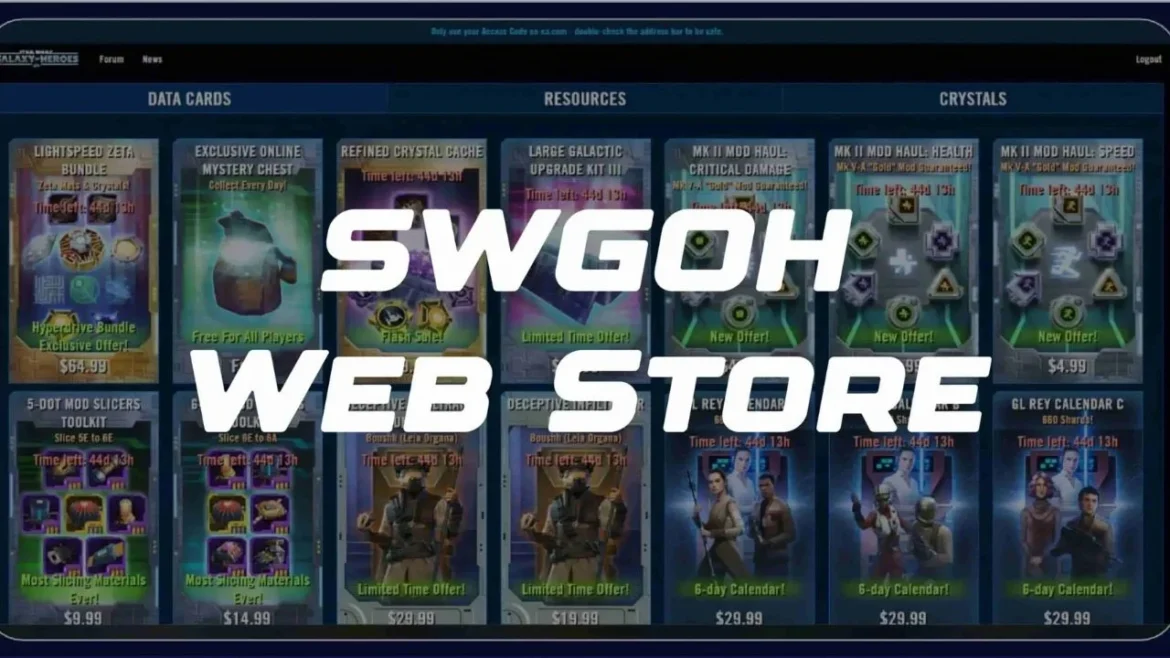 Swgoh Web Store: A New Frontier for Star Wars: Galaxy of Heroes Fans