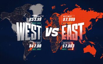 west vs east match player stats