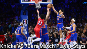 knicks vs 76ers match player stats