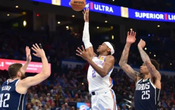 Oklahoma City Thunder vs Dallas Mavericks Match Player Stats