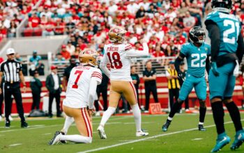 jacksonville jaguars vs 49ers match player stats