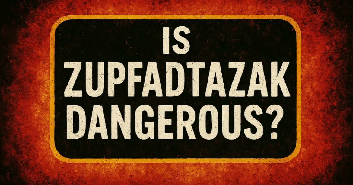 is zupfadtazak dangerous